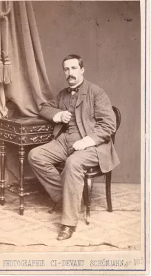 А.П. Бородин. [1870-е]. Фотопортрет