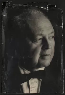 Фотопортрет А.В. Гаука. Дрезден, сентябрь 1960.