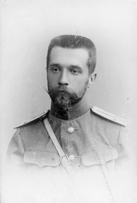 Н.Я. Мясковский в военной форме. 1906