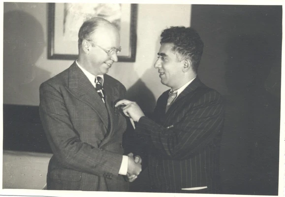 С.С. Прокофьев и А.И. Хачатурян. 1940-е годы